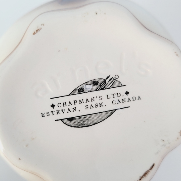 Arnel's Pottery Vintage Ceramic Water Jug Pitcher Chapman's Limited - Picture 14 of 16